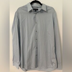 Banana Republic slim fit long sleeve button down dress shirt